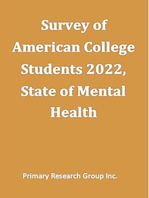 cover image of Survey of American College Students 2022: State of Mental Health 